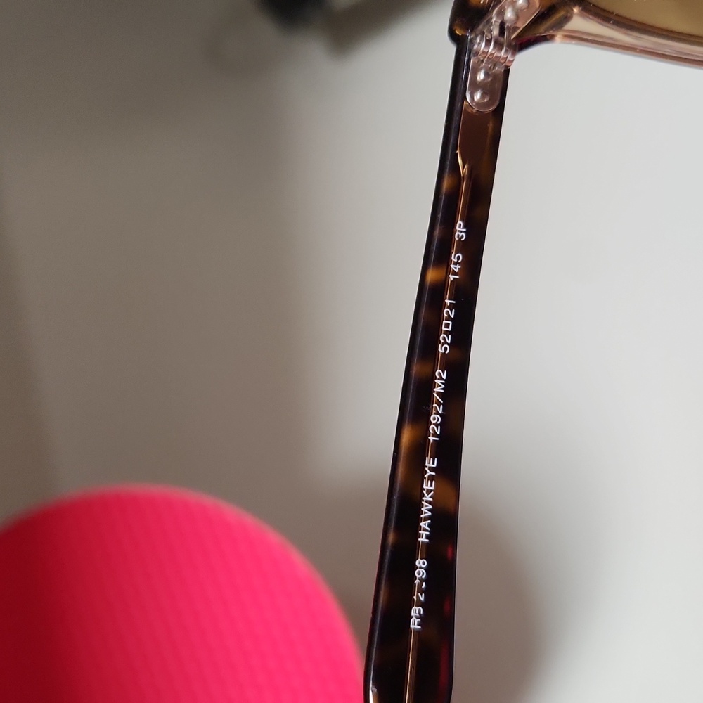 Ray-Ban Tortoise Frame Sunglasses with Brown Lenses - Picture 9 of 12